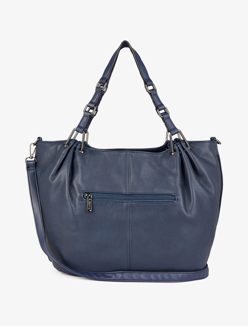 Sac cabas Elisa - Bleu - 3