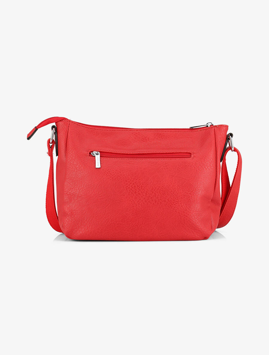 Sac bandoulière Célia - Rouge - 2