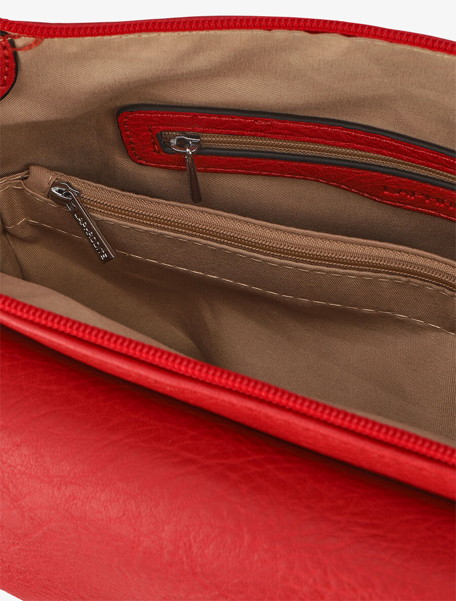 Sac bandoulière Célia - Rouge - 4