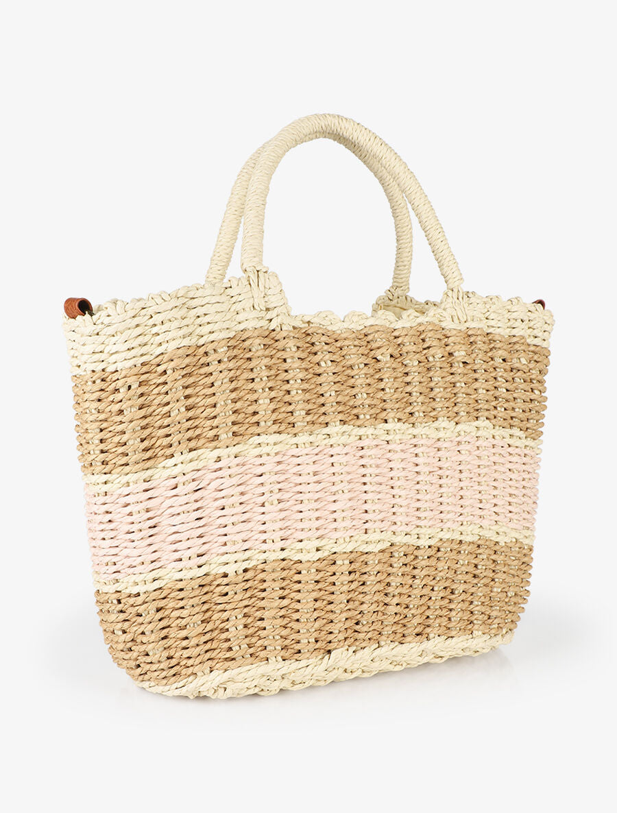 Sac à main Nana - Rose/beige - 3