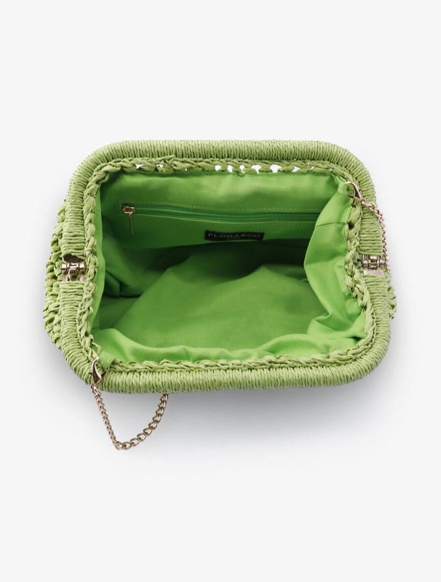 Minaudière Isabelle - Vert pistache - 4