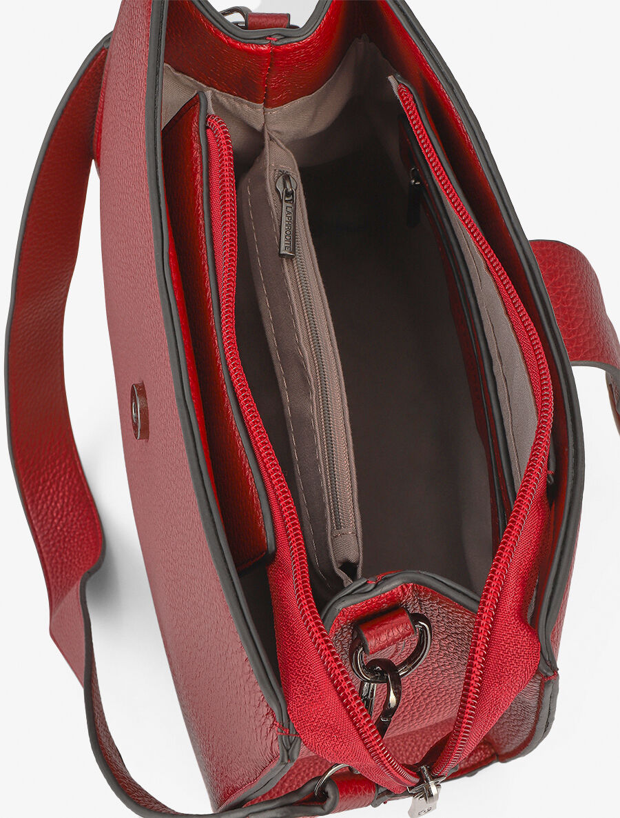 Sac à main Georgina - Rouge - 4