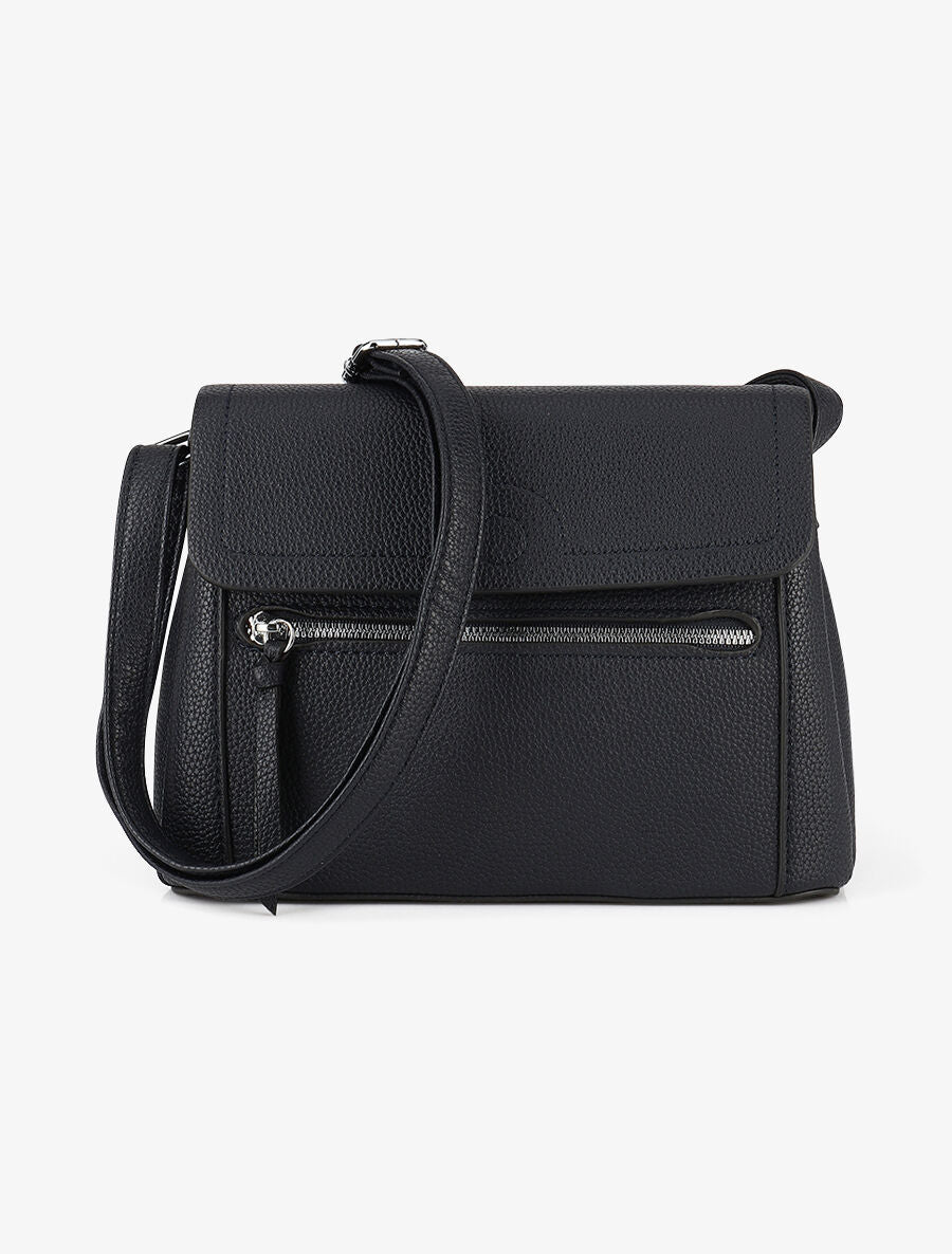 Sac bandoulière Alicia - Marine - 5