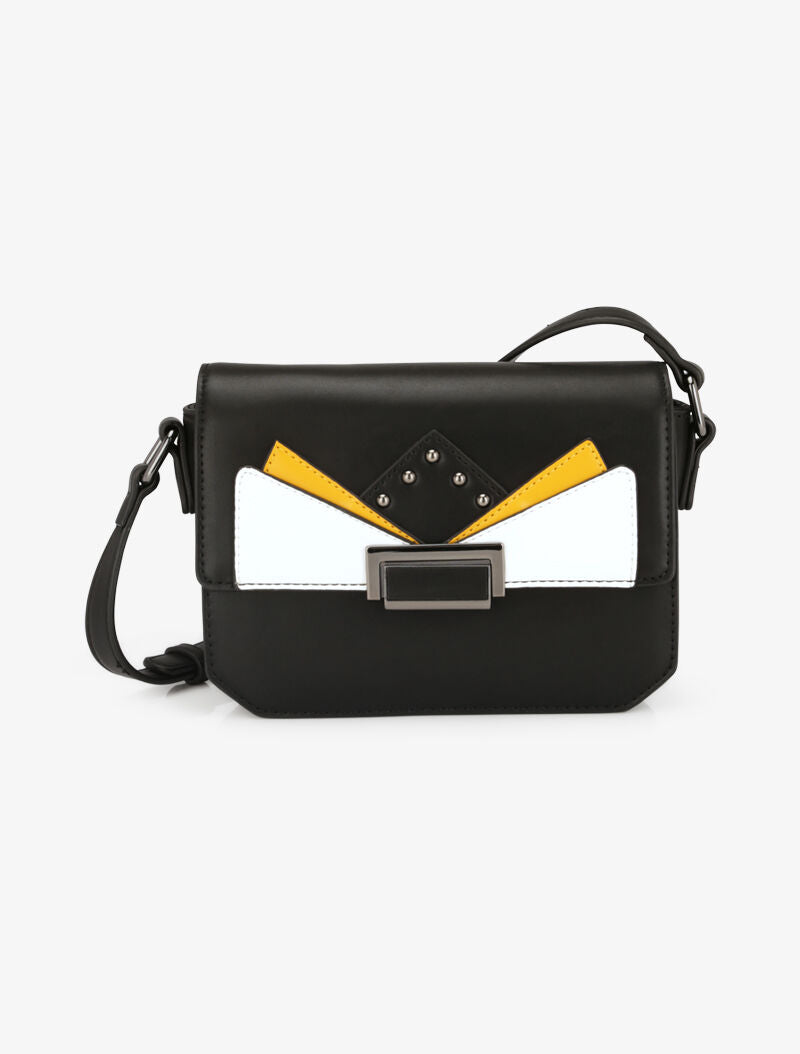Sac besace Yvone - Noir - 1