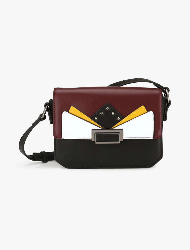 Sac besace Yvone - Bordeaux - 1