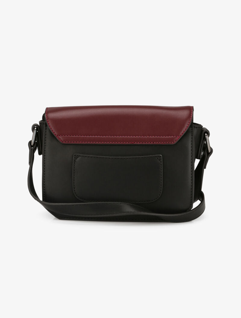 Sac besace Yvone - Bordeaux - 3