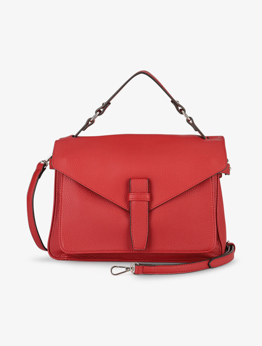 Sac cartable Kara - Rouge - 5