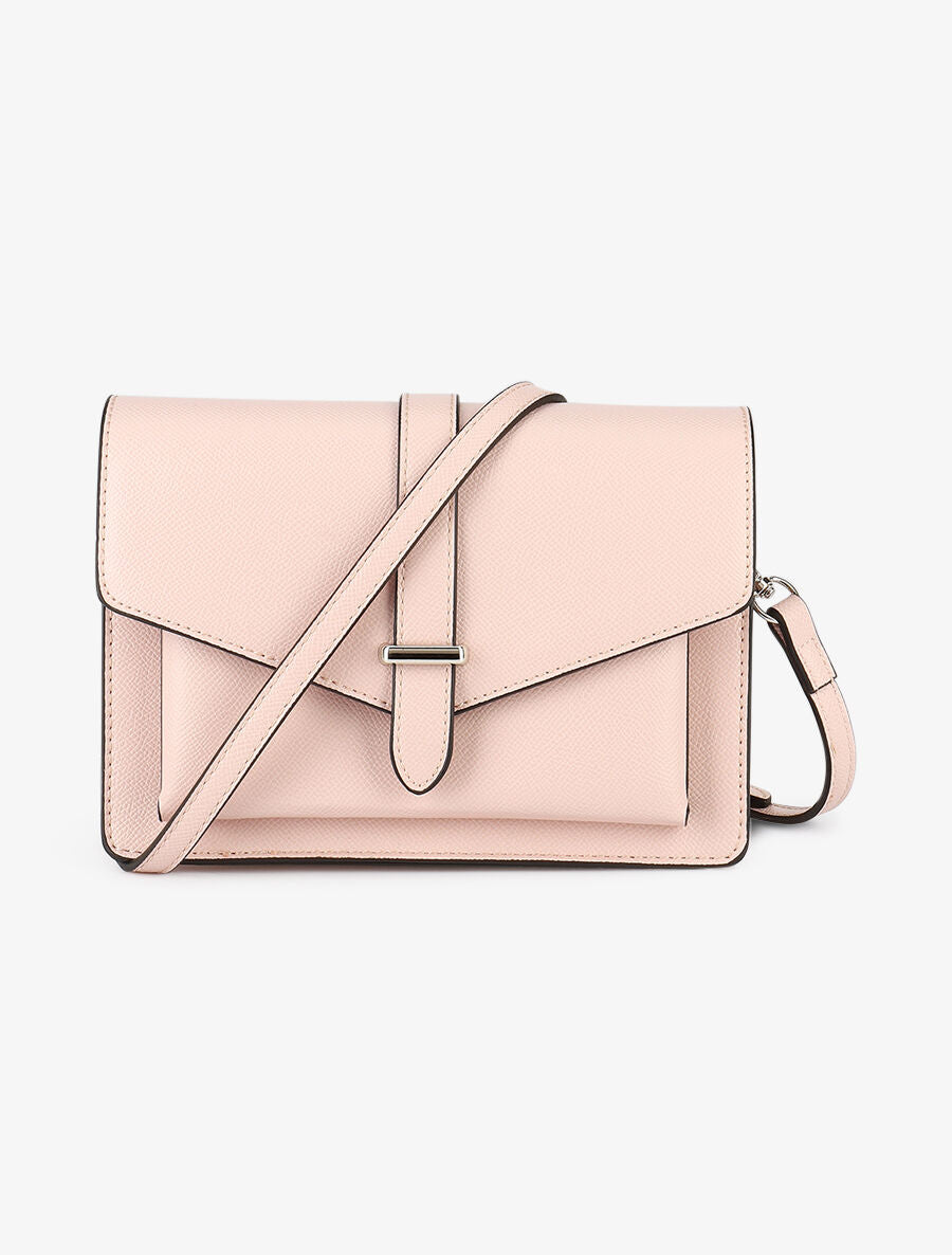 Sac bandoulière Lana - Rose pastel - 6