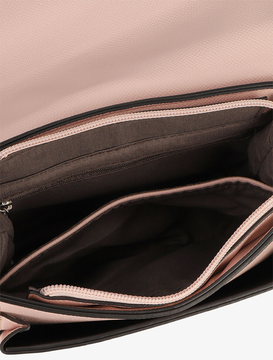 Sac bandoulière Lana - Rose pastel - 4