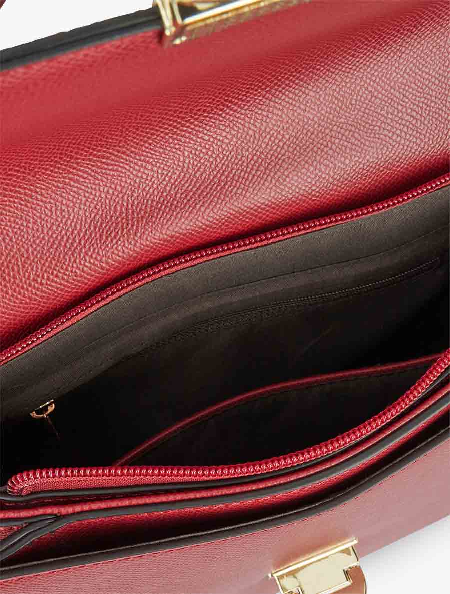 Sac besace Valene - Rouge - 4