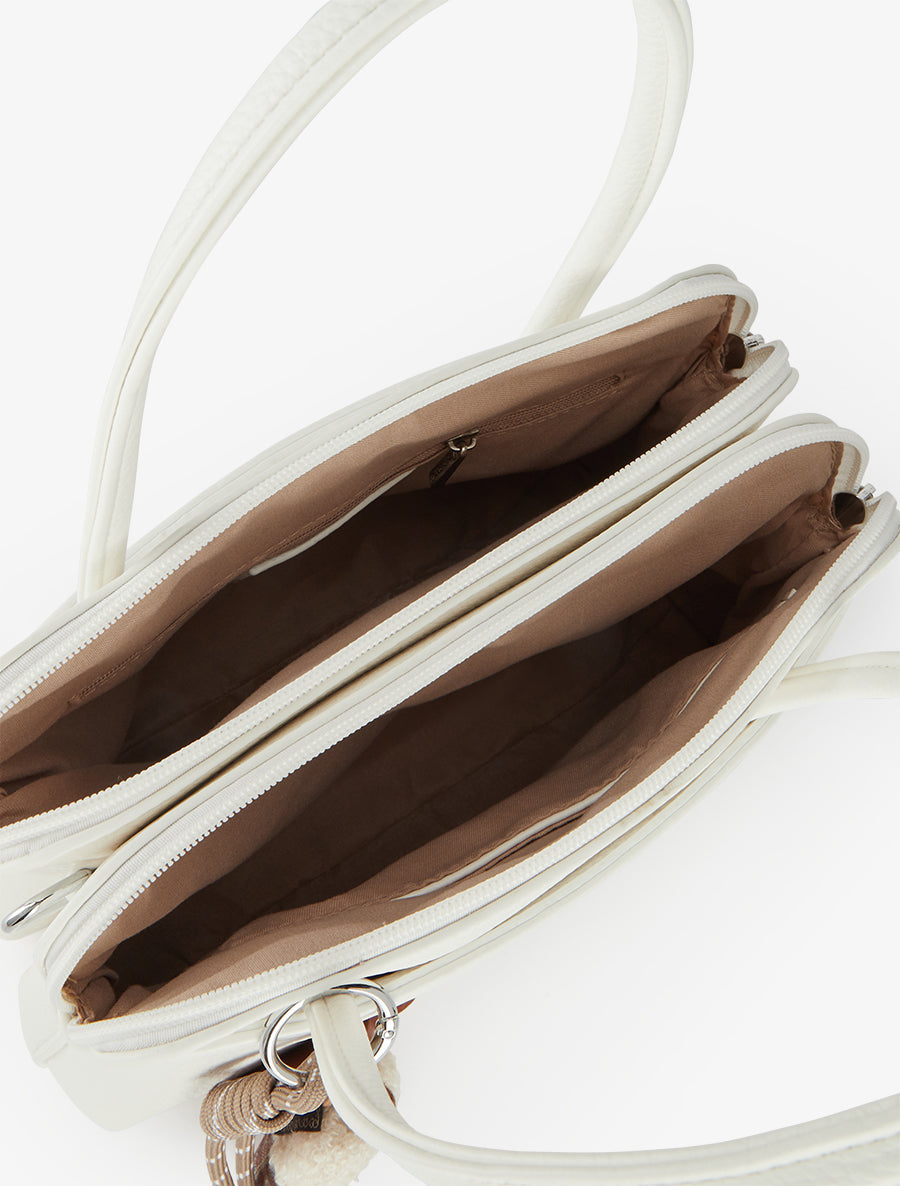 Sac à main Babeth - Blanc - 4