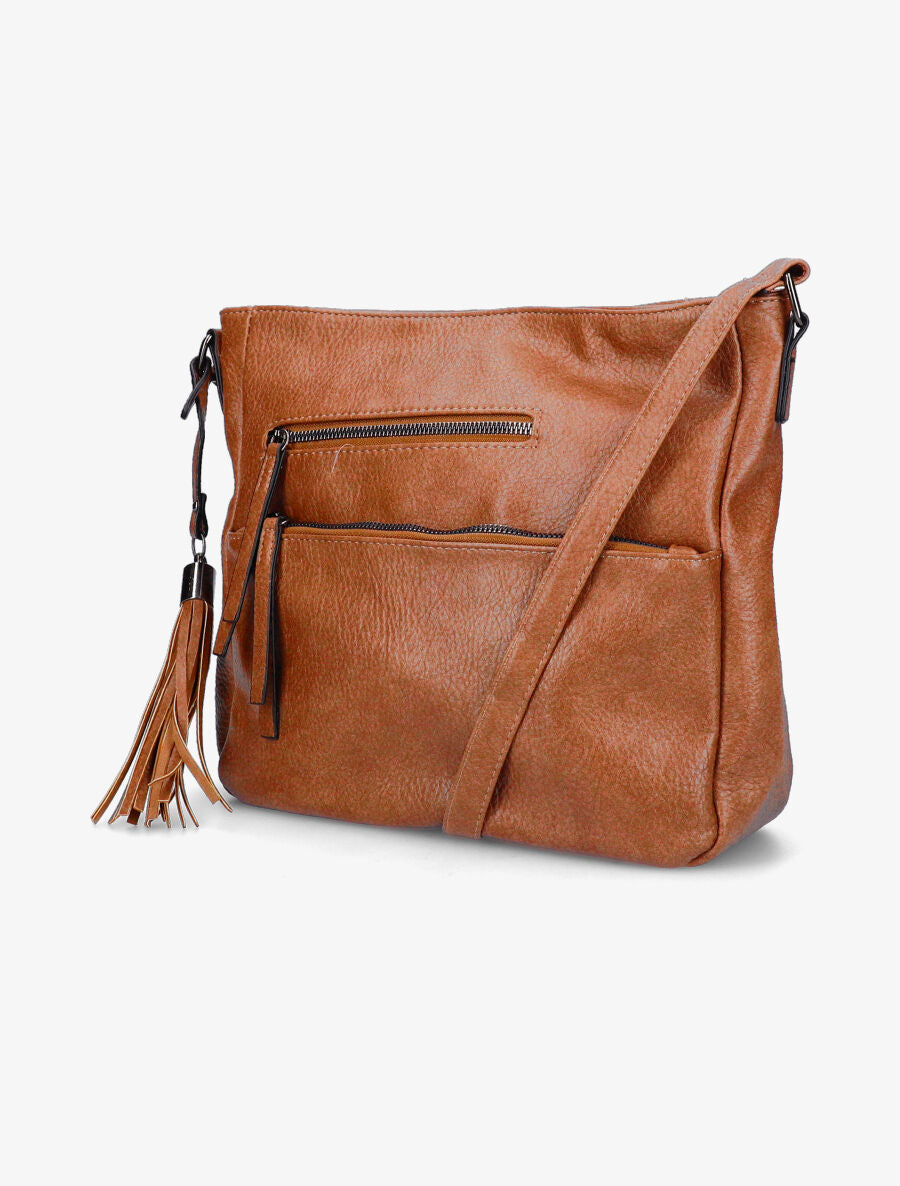 Sac besace Zoé - Camel - 2