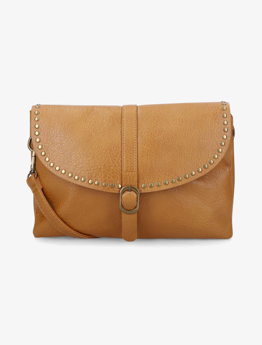 Sac besace Jelena - Jaune moutarde - 1