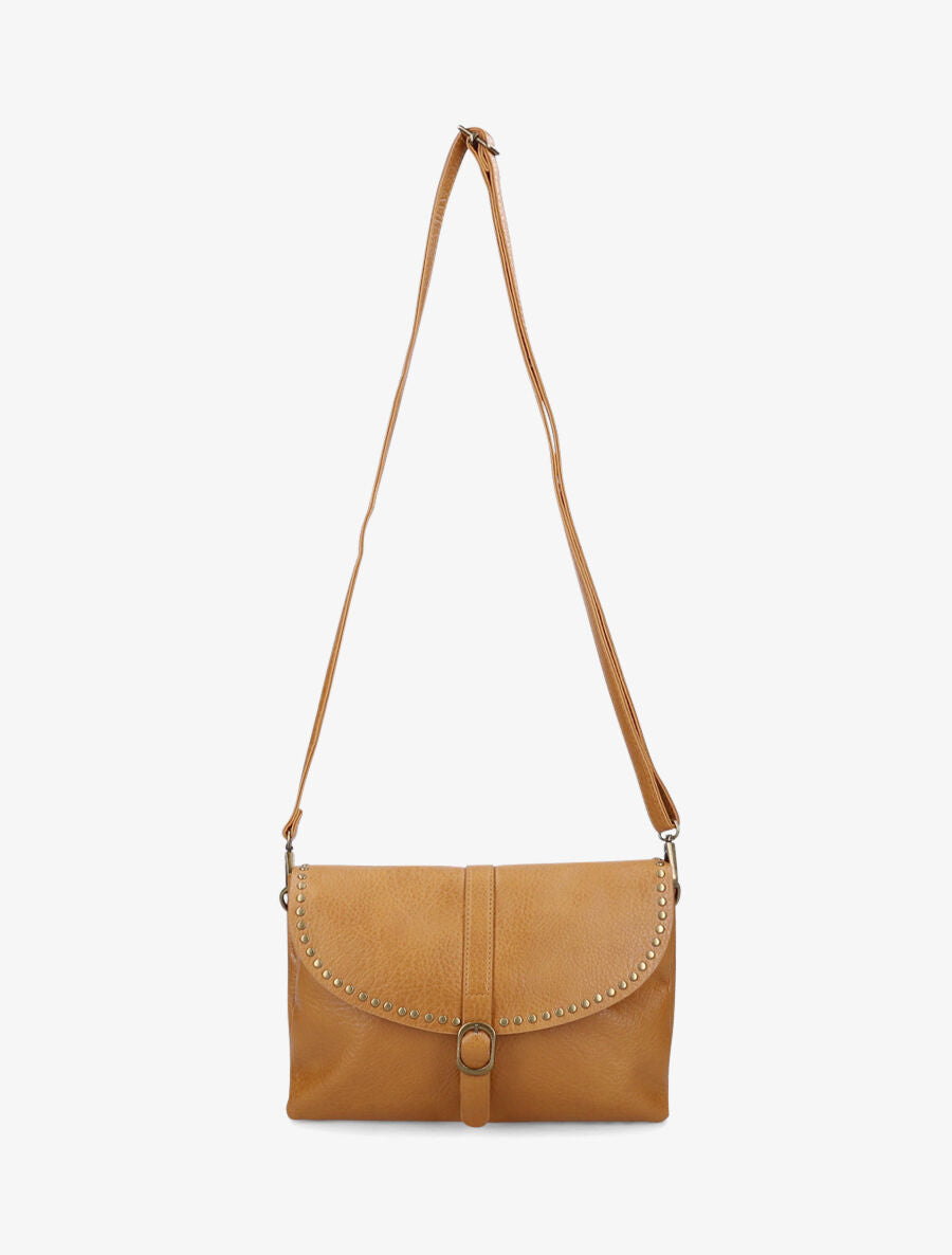 Sac besace Jelena - Jaune moutarde - 5