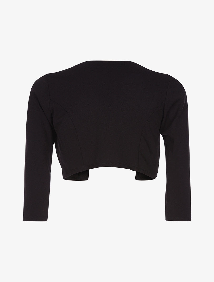Boléro basic uni - noir - 2