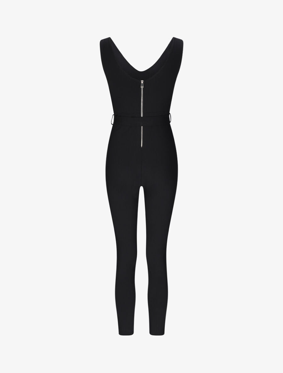 Combinaison stretch coupe slim - Noir - 2