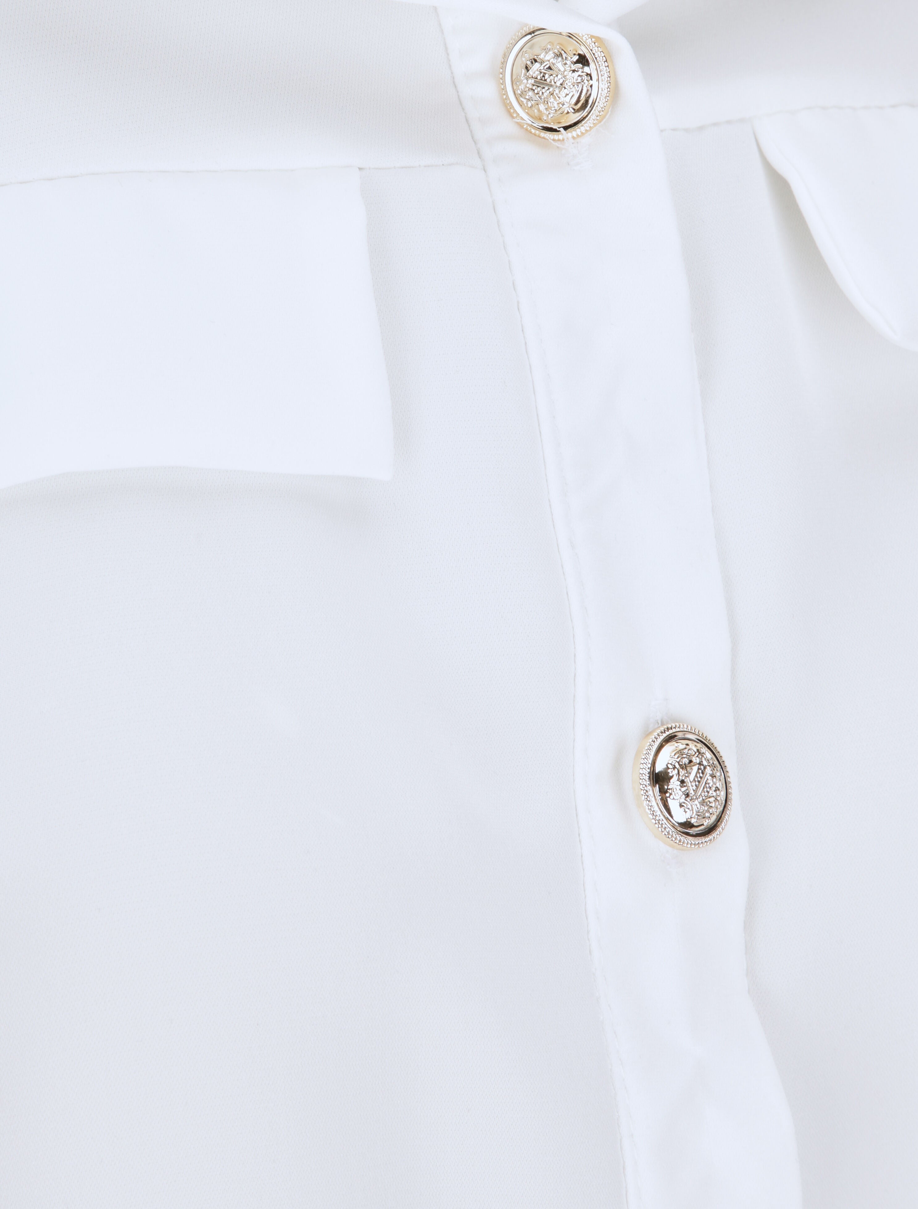Chemise fluide unie - Blanc - 3