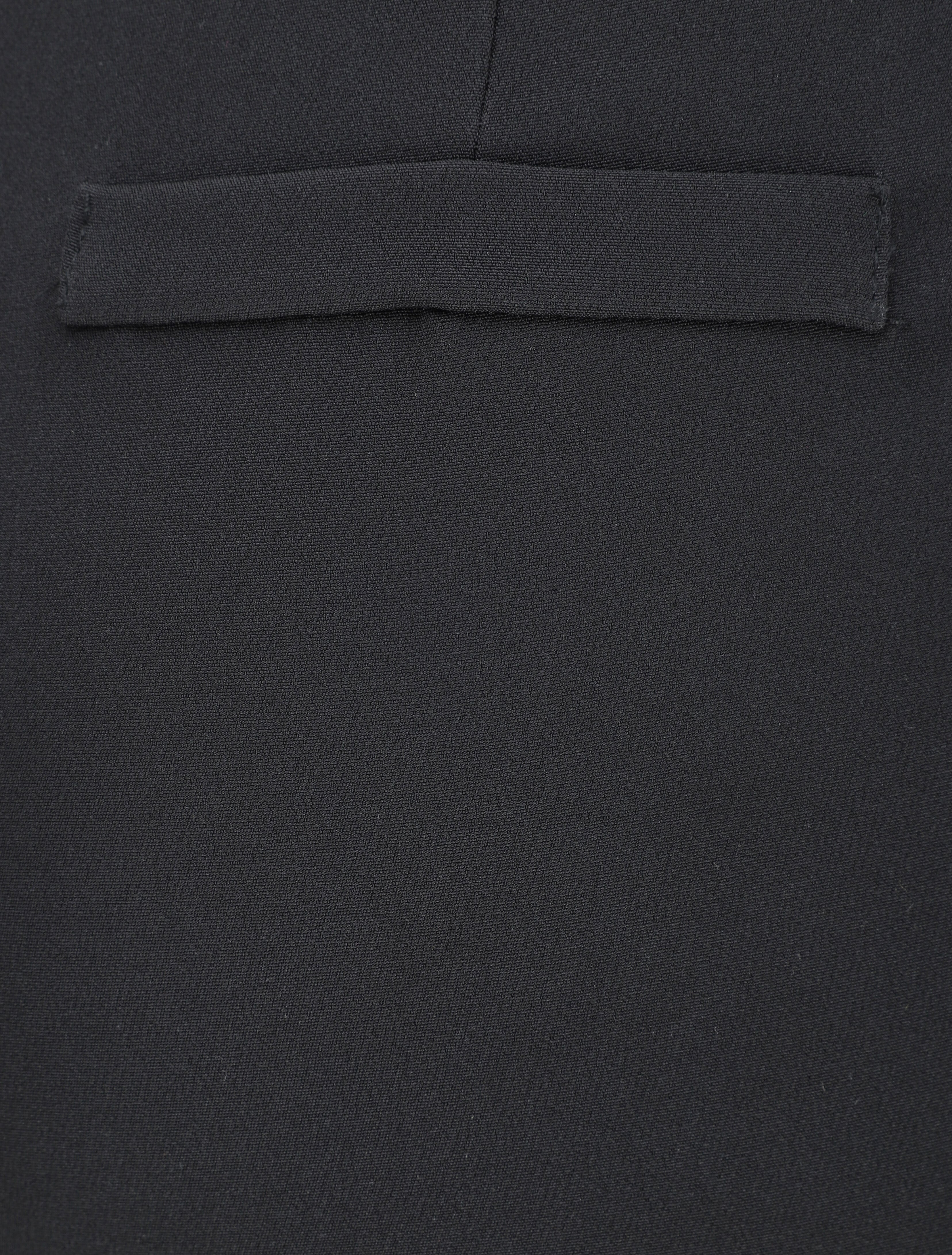 Pantalon fendu coupe droite - Noir - 3