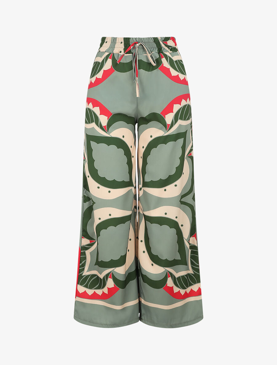 Pantalon ample imprimé 70&