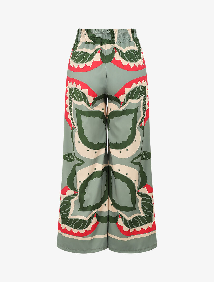 Pantalon ample imprimé 70&