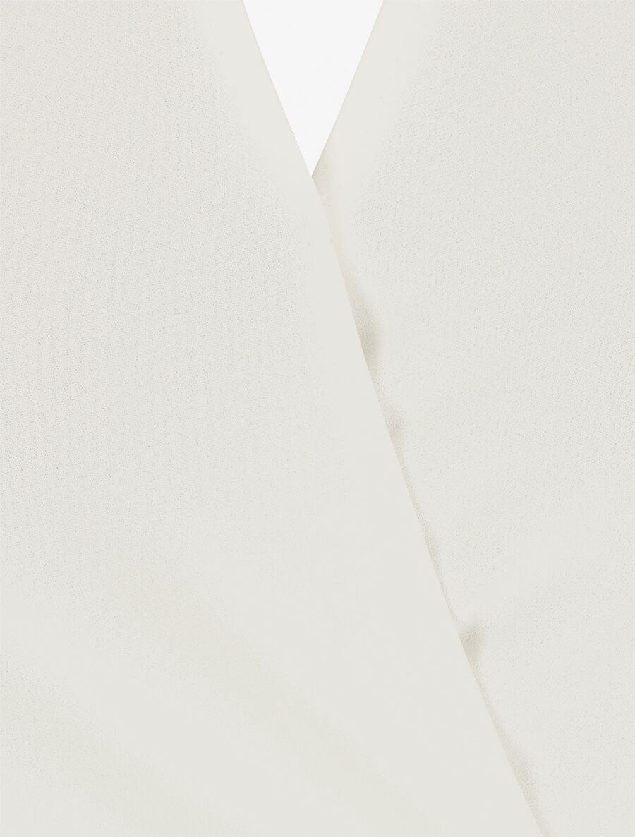 Robe unie portefeuille trompe-l&