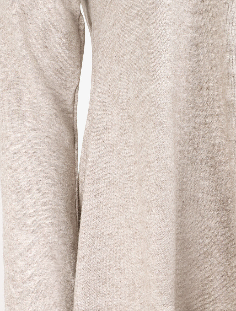 Gilet basique en maille - Beige - 3