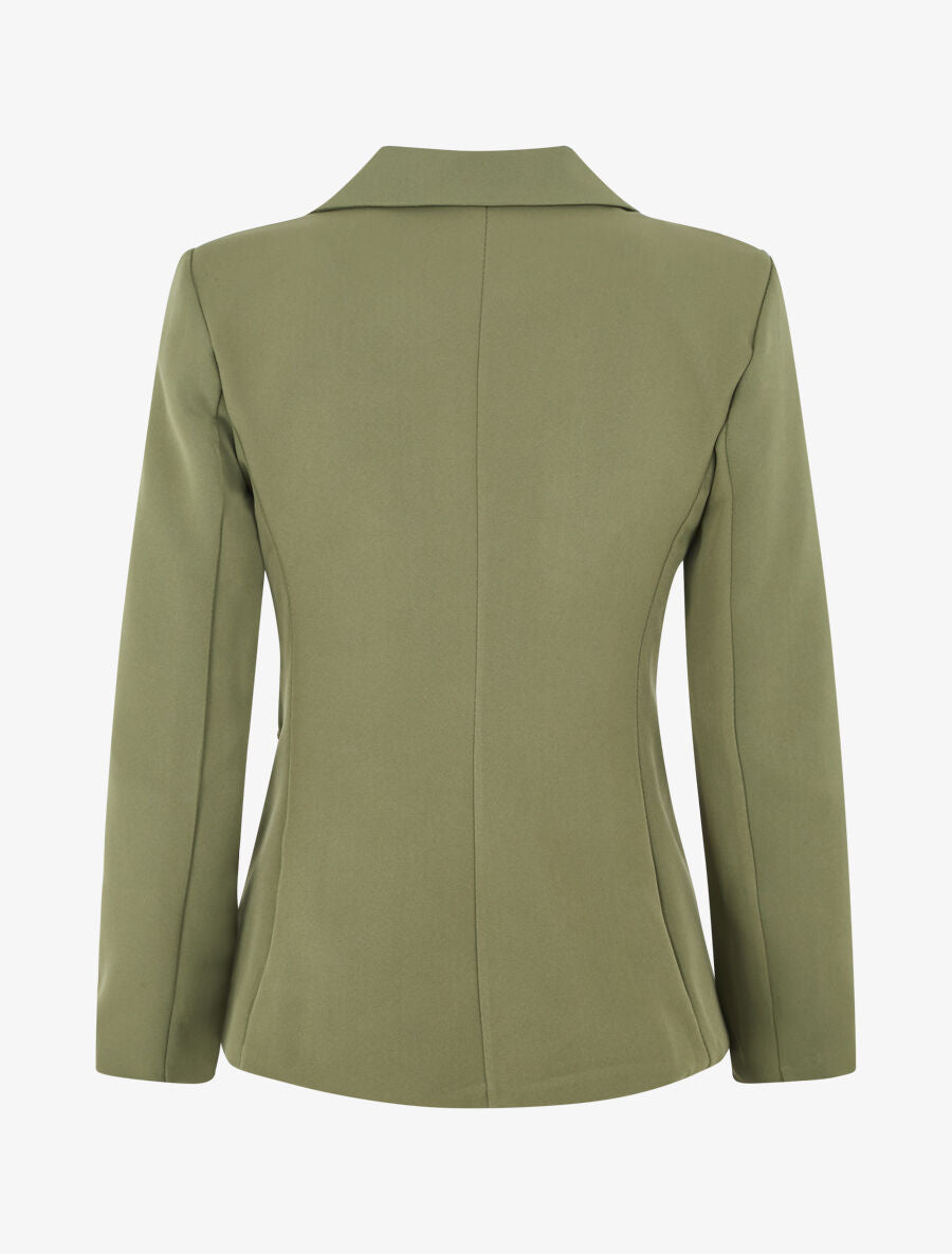 Veste mi-longue classique - Kaki - 2