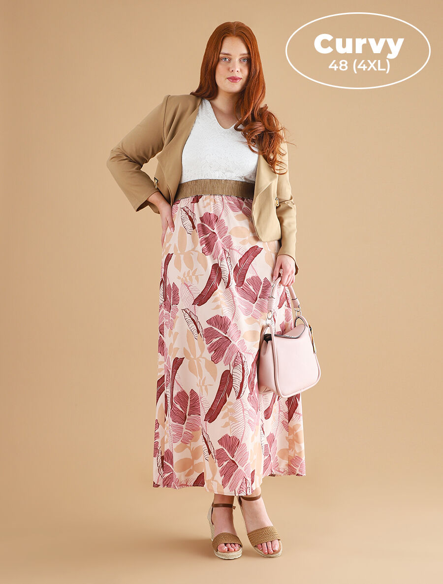 Blazer stretch à poches zippées - Camel - 5