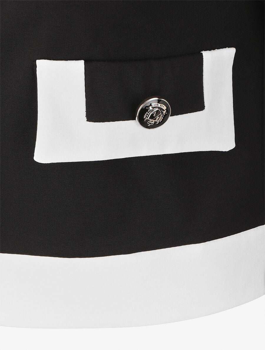 Veste légère à bordures contrastées - Noir - 3