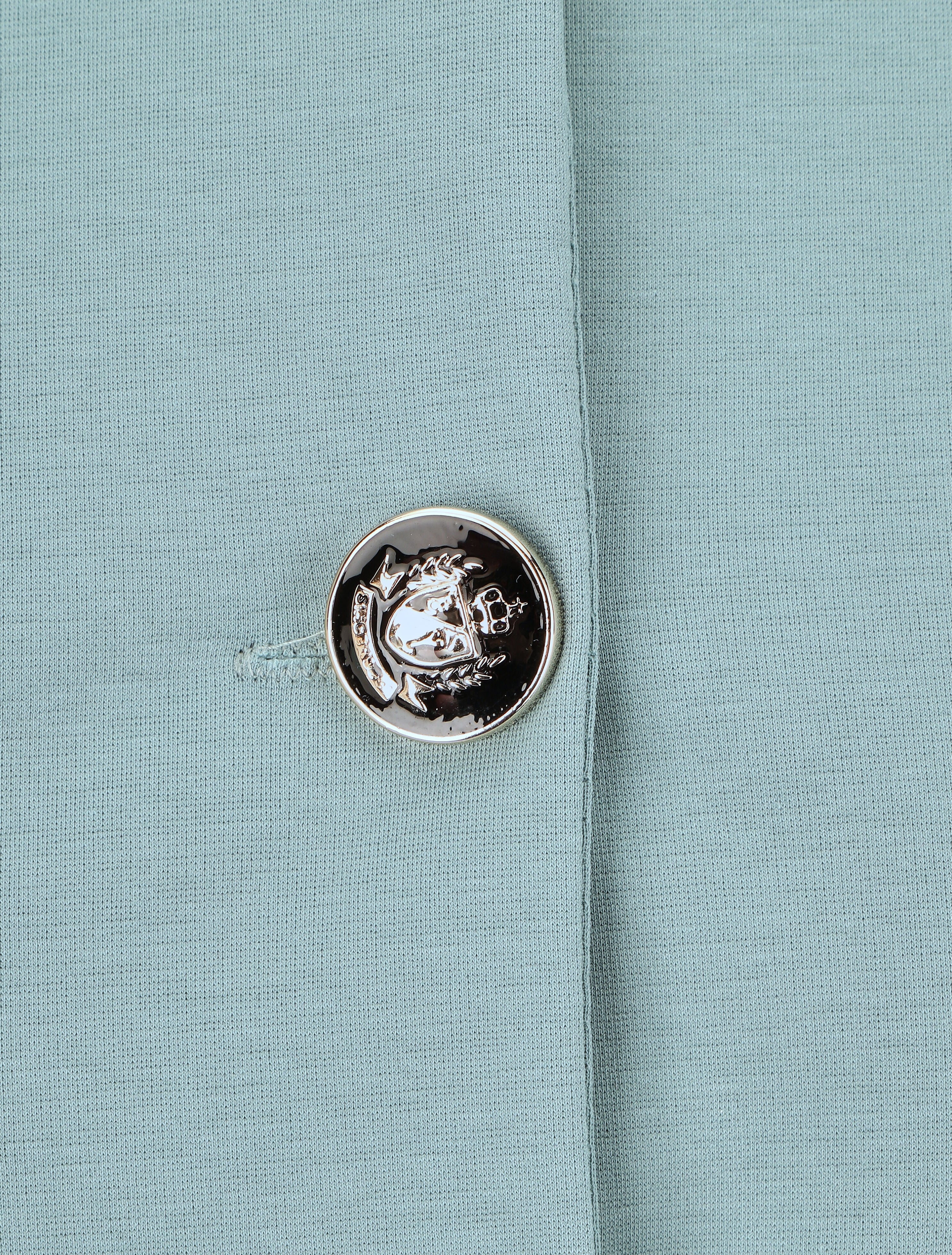 Veste légère à bordures contrastées - Turquoise - 3