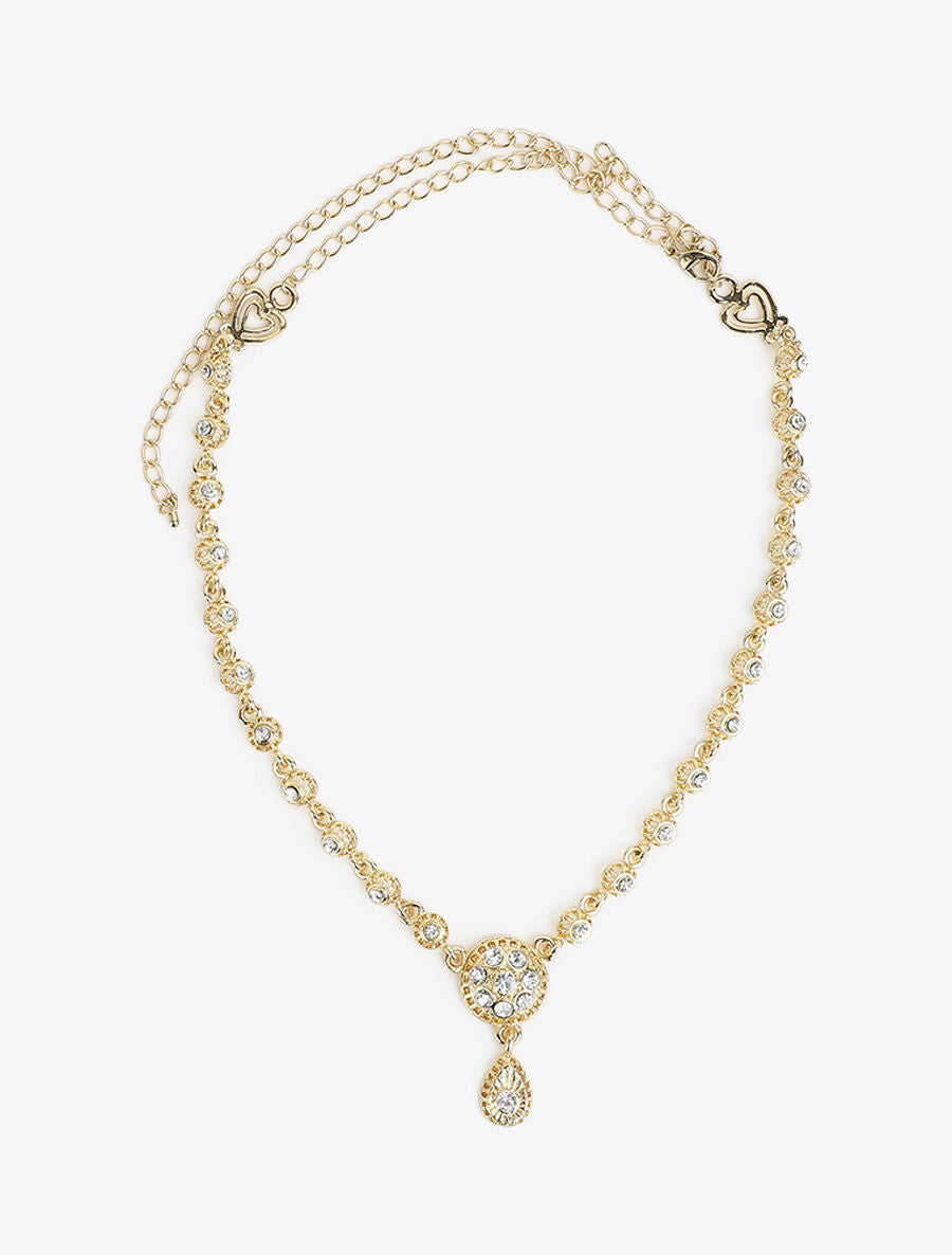 Parure 3 sets à détail zircons blancs - Or - 5