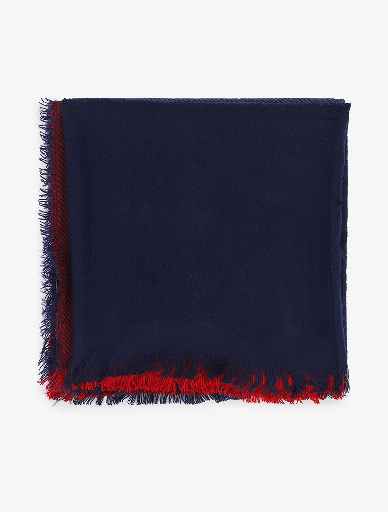 Foulard color block - Bleu marine - 2