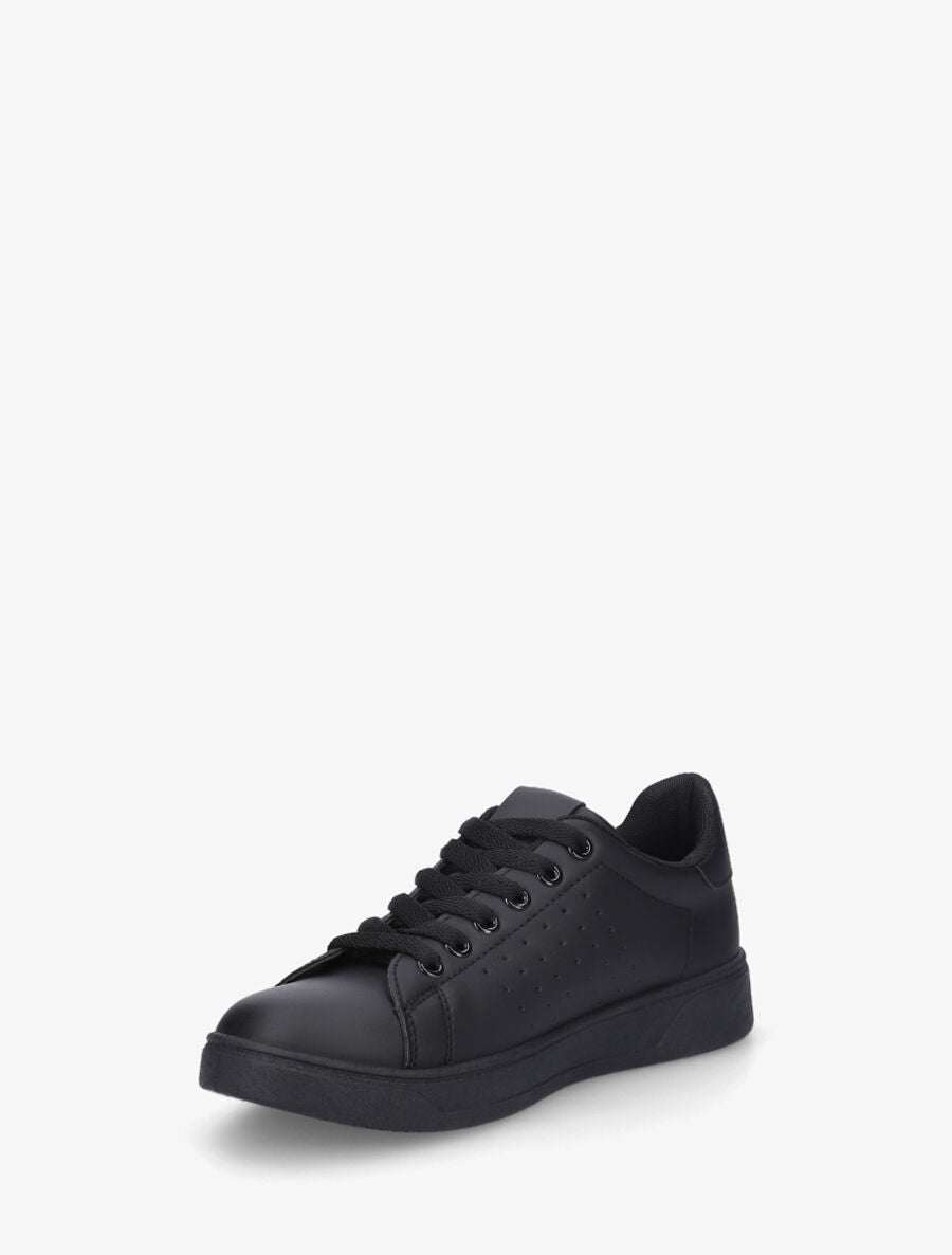 Sneakers plates classiques - Noir - 3