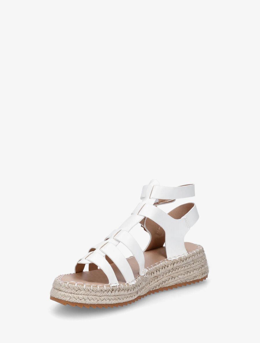 Sandales style spartiates - Blanc - 3