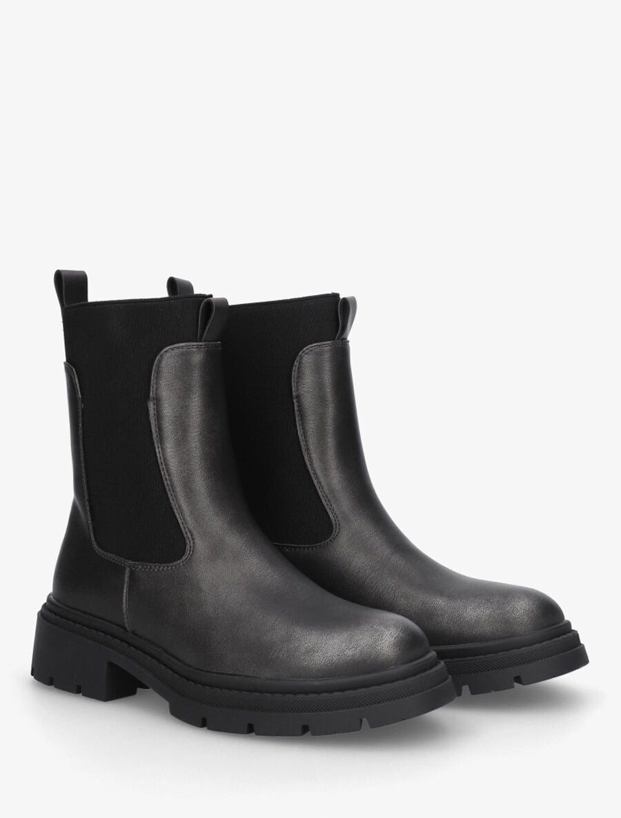 Bottines style chelsea - Gun - 4