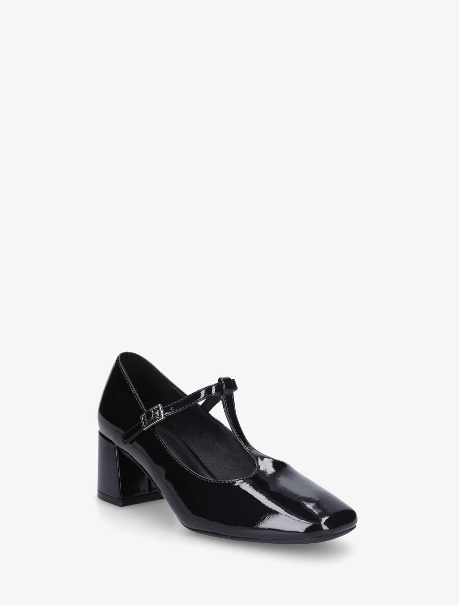 Babies vernies style salomé - Noir - 2