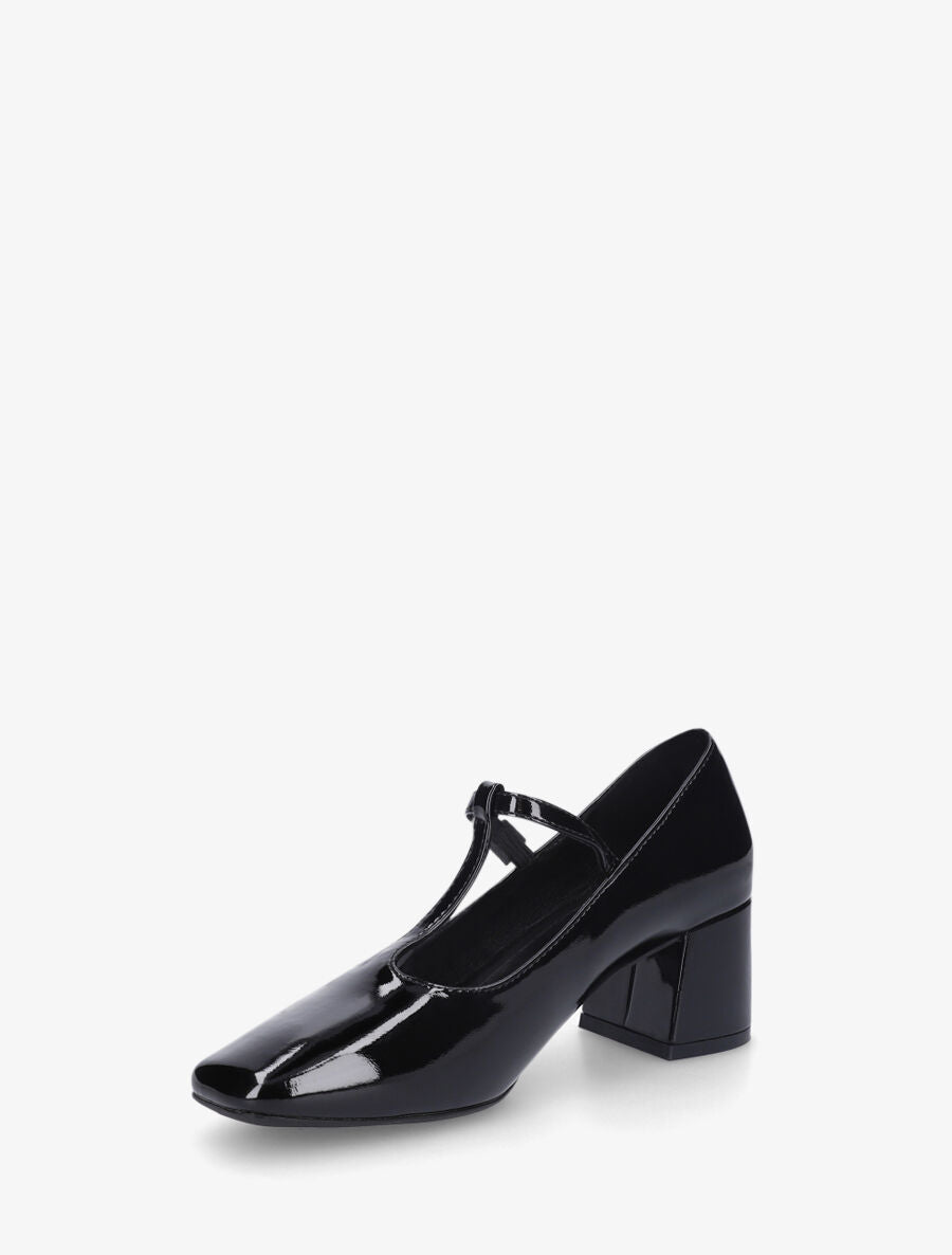 Babies vernies style salomé - Noir - 3