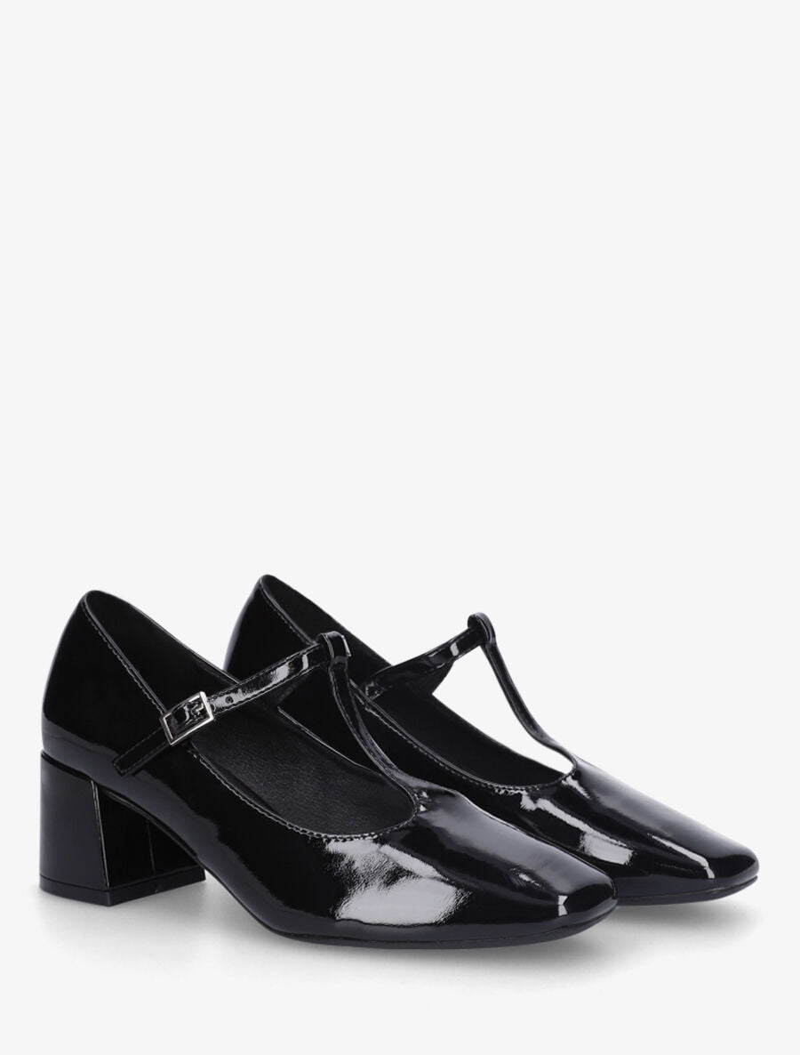 Babies vernies style salomé - Noir - 4