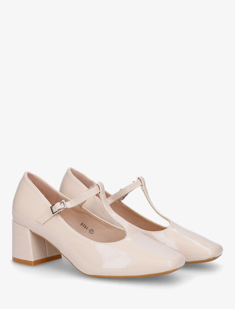 Babies vernies style salomé - Beige - 4