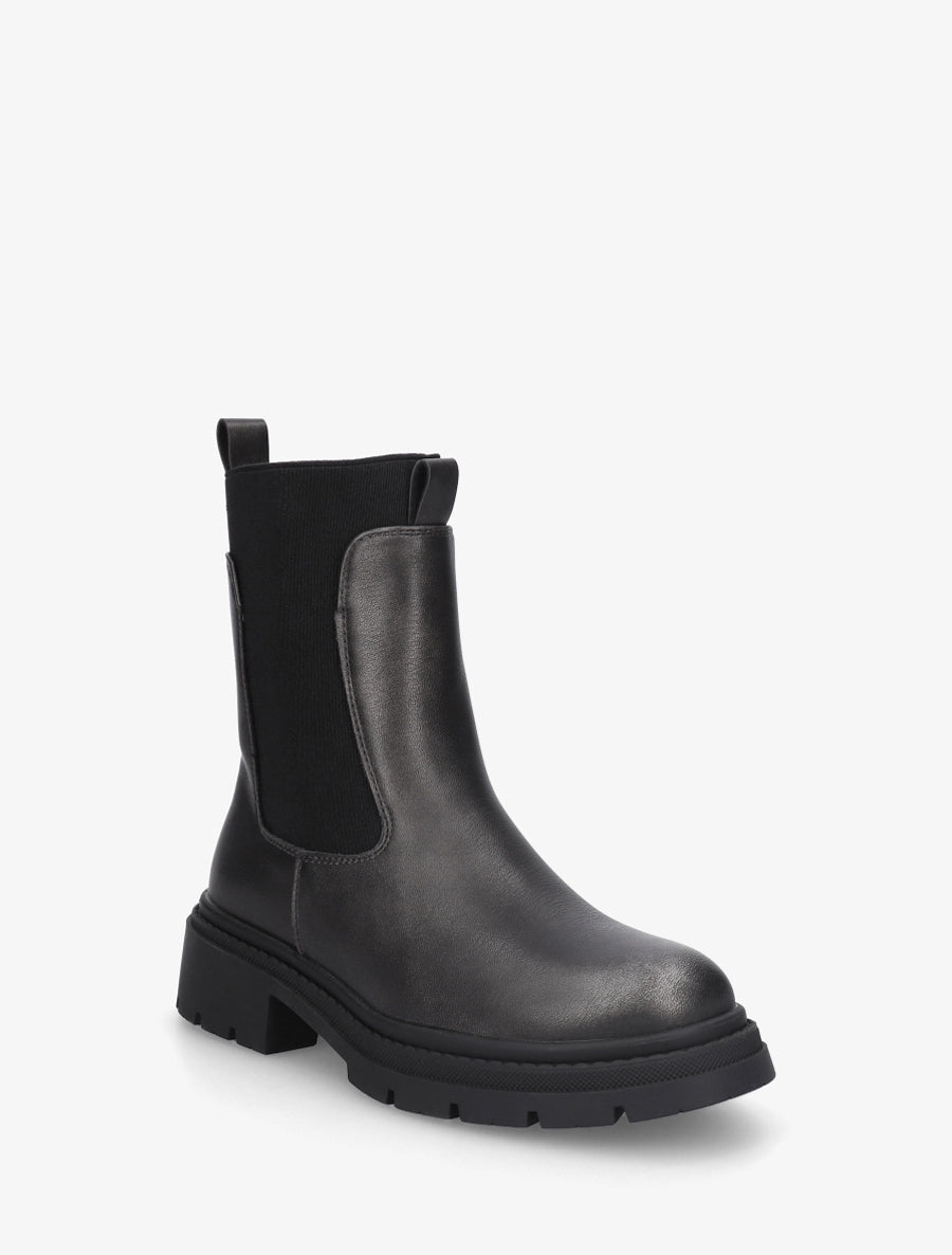 Chelsea boots à semelle crantée - Gris anthracite - 2