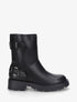 Boots montantes style motard - Noir - 1