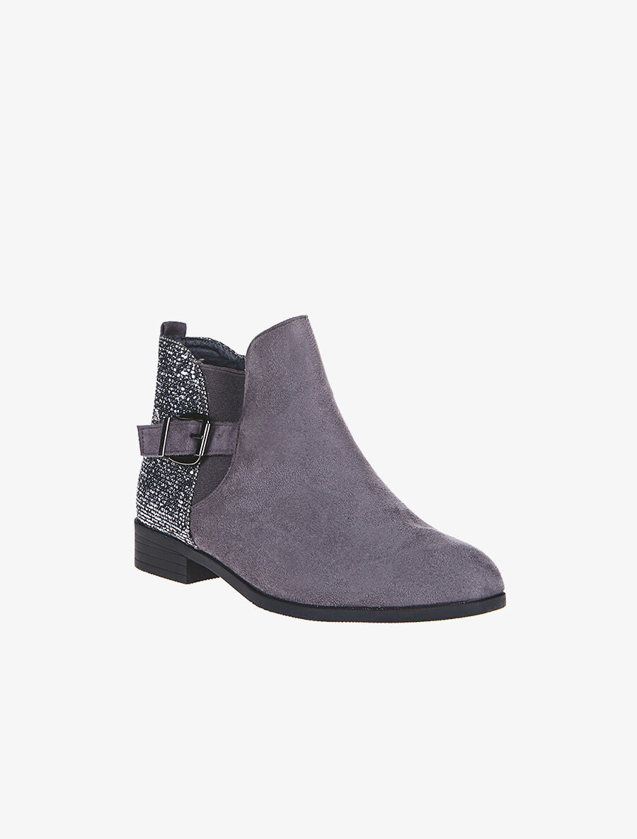 Chelseas arrière pailleté - gris - 2