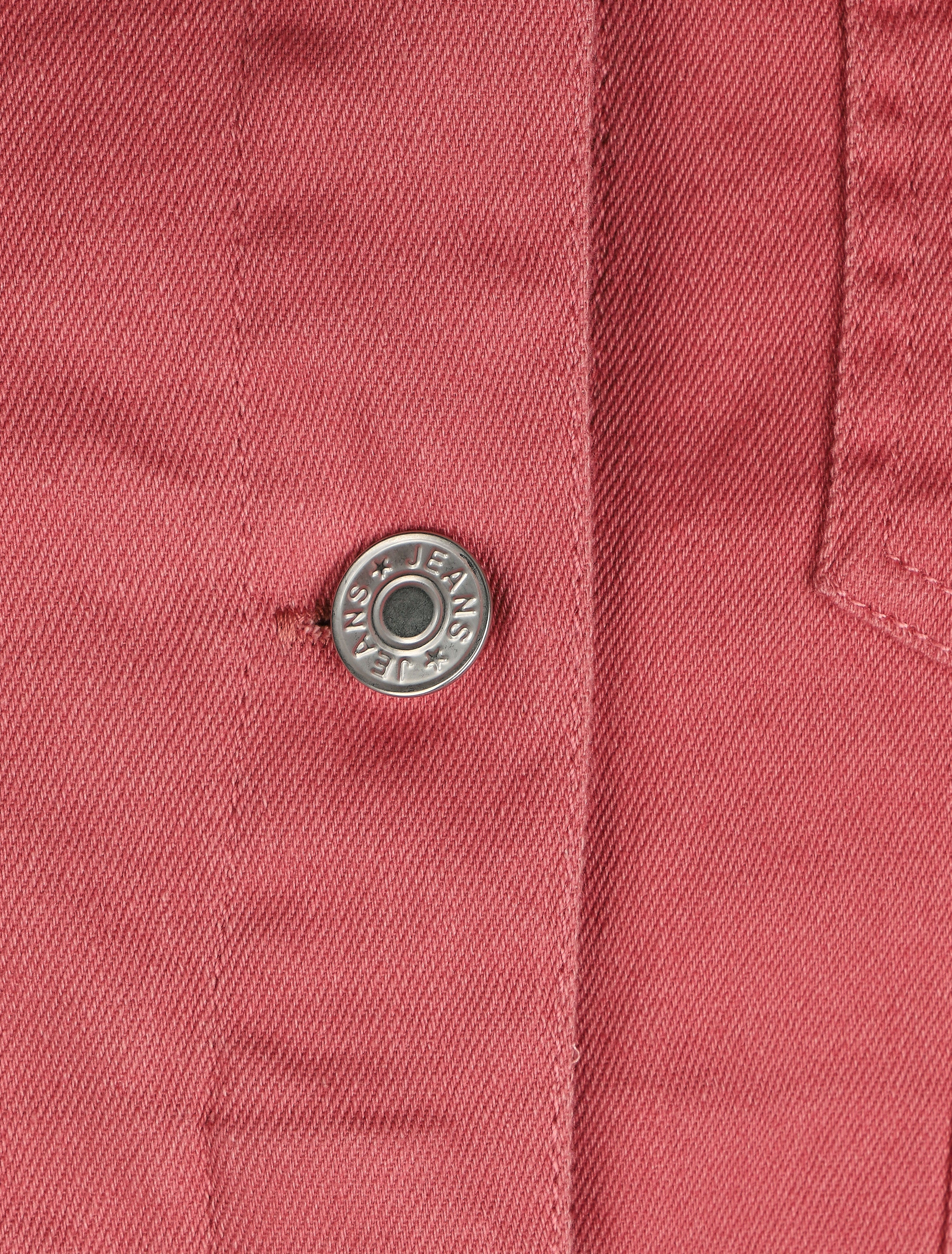 Veste oversize en jean basique - Rose - 3
