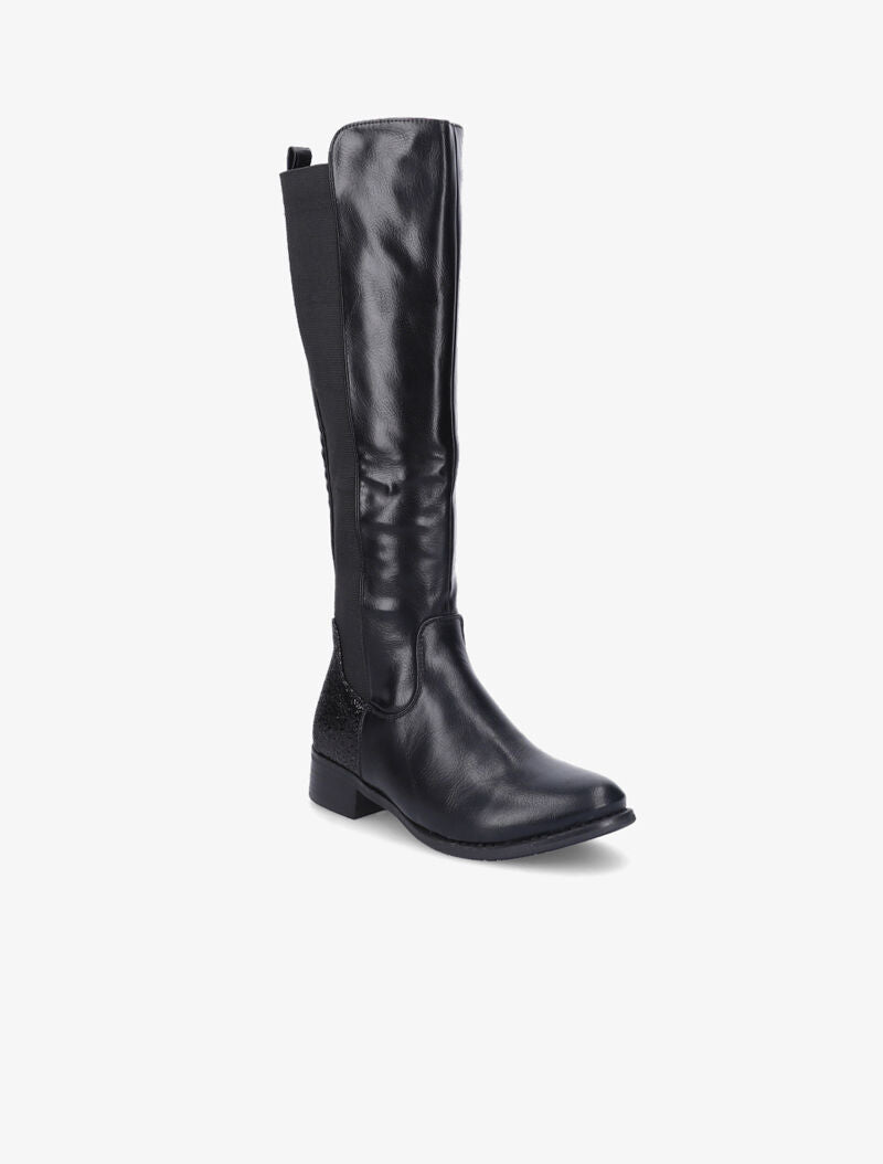 Bottes à contrefort pailleté - Noir - 3
