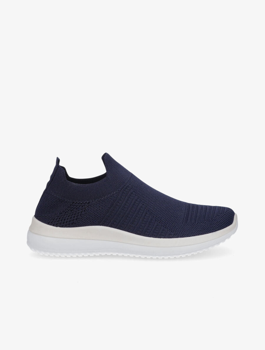 Baskets en mesh stylisé - Marine - 5