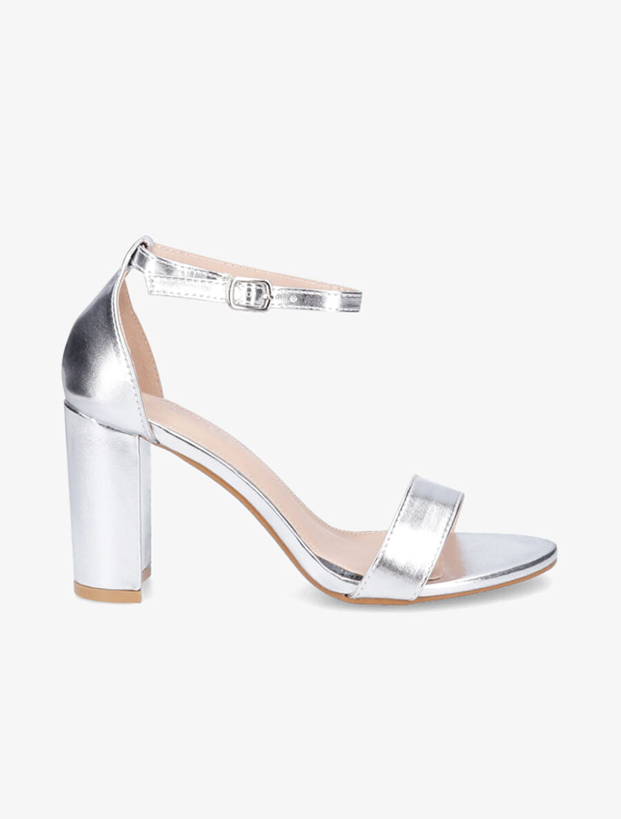 Sandales à bride classique - Argent - 1