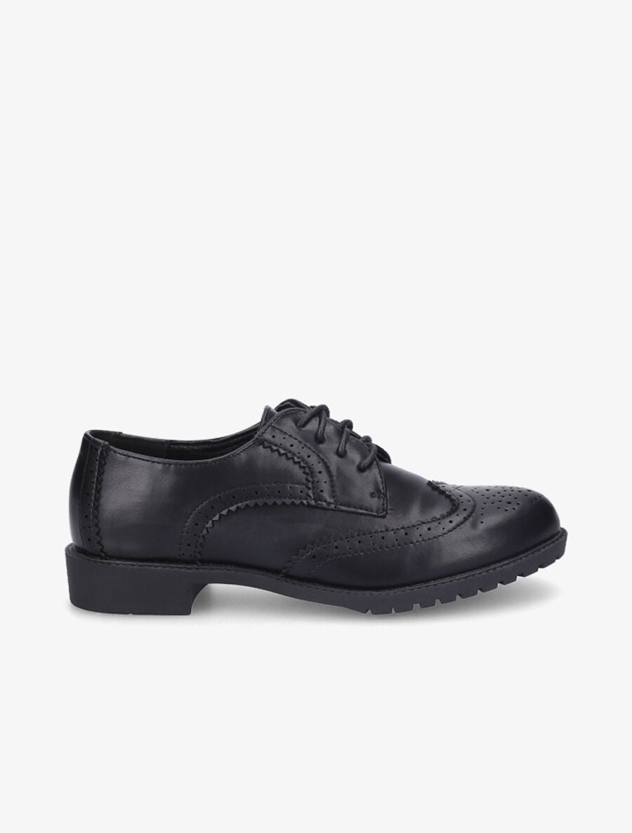 Derbies perforées - Noir - 1