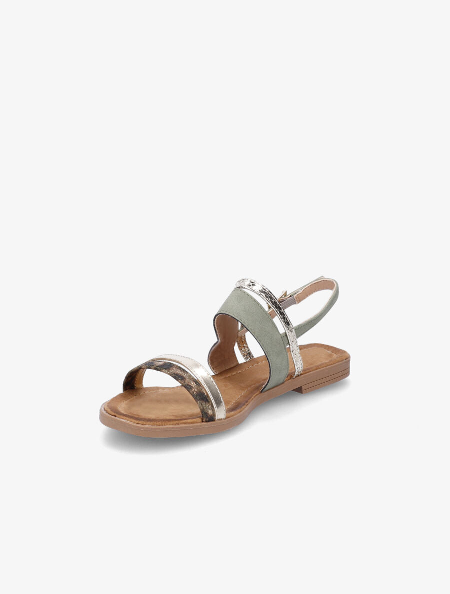 Nu-pieds irisés - Kaki - 4
