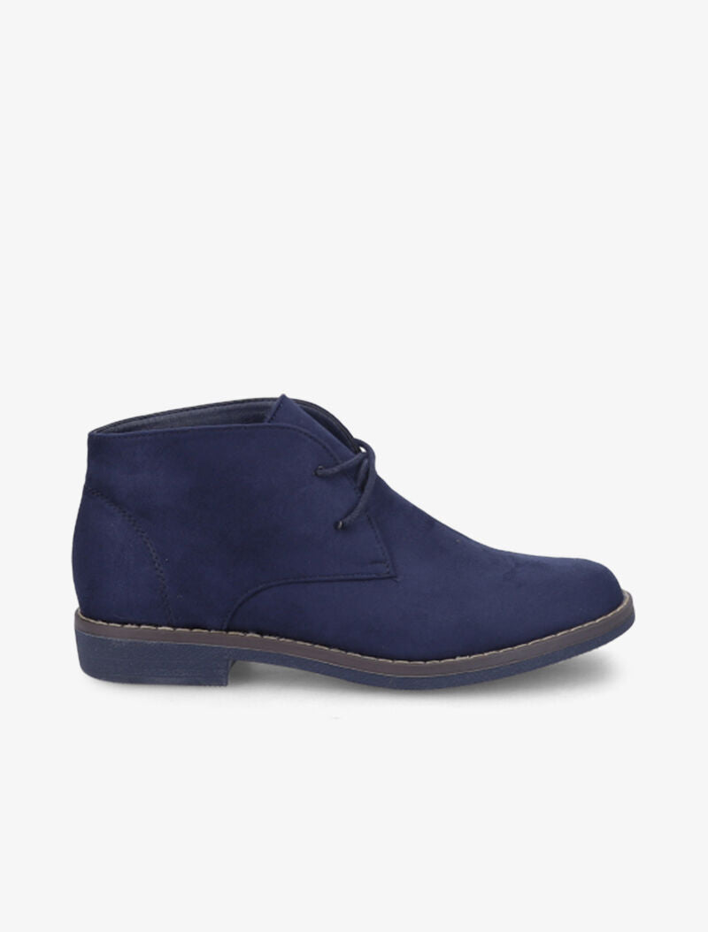 Derbies montantes suédées - Bleu marine - 2