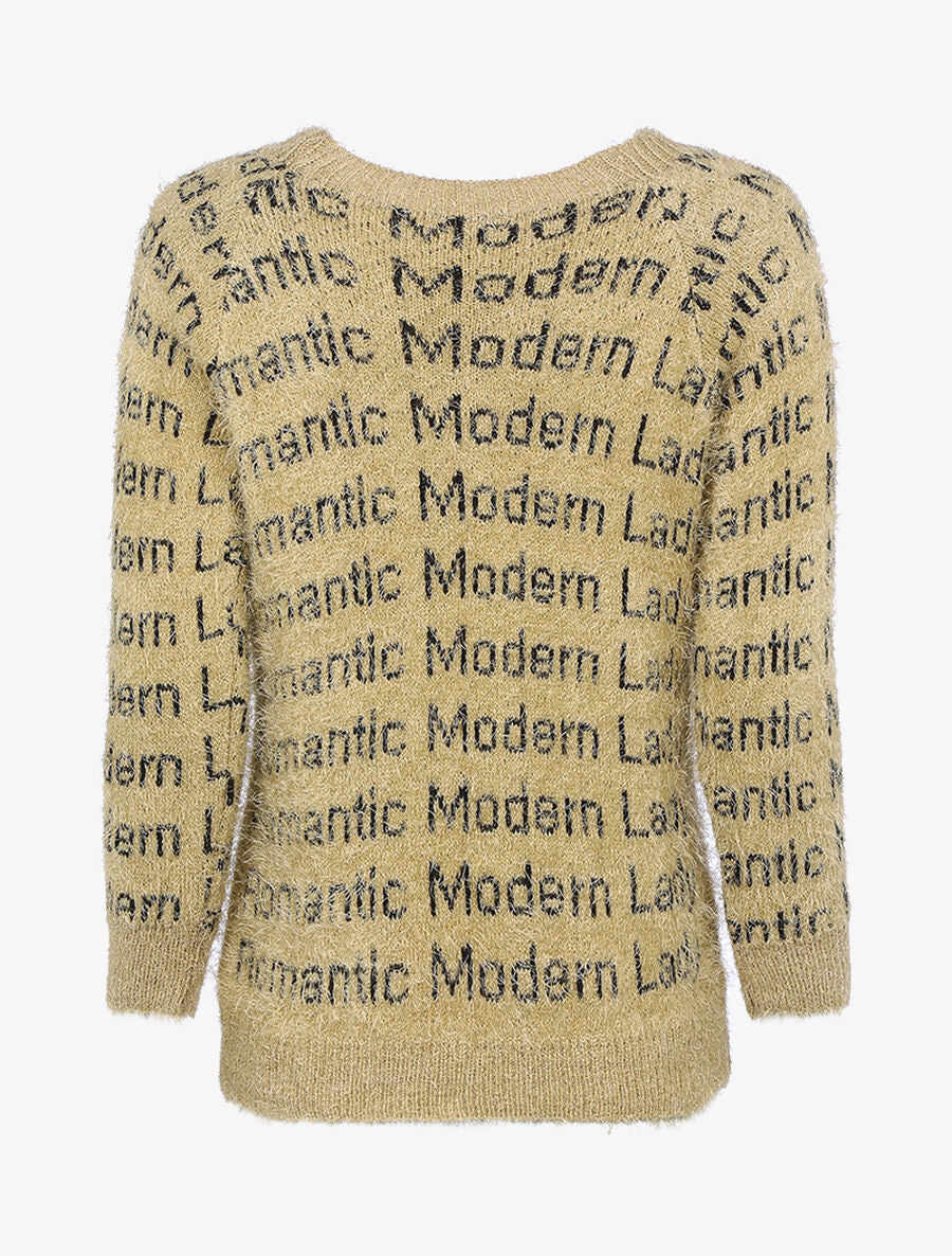 Pull Romantic Modern Lady - Camel - 2